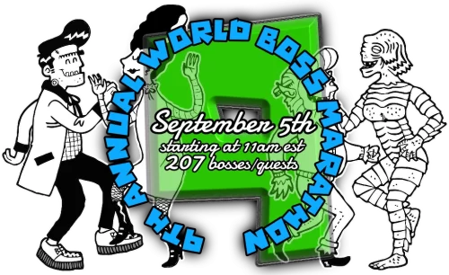 the 9TH Annual World Boss Marathon